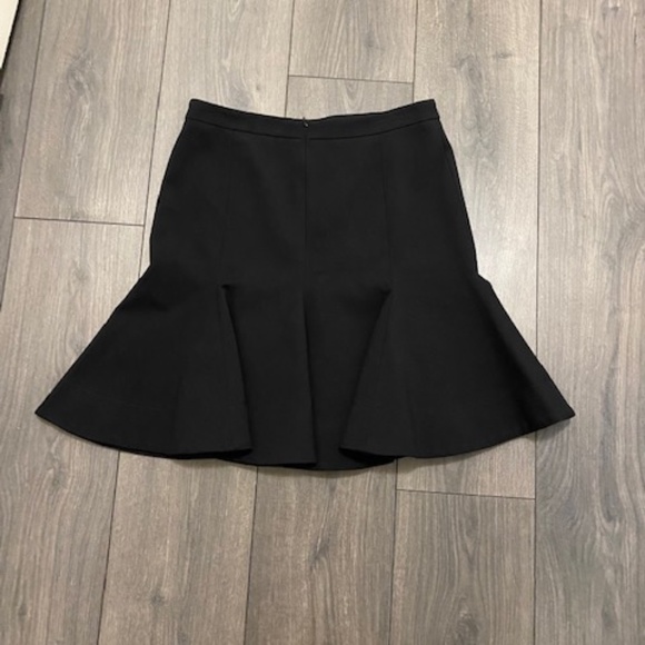 Akris Punto Fit and Flare Black Skirt Size 6 - Picture 4 of 8